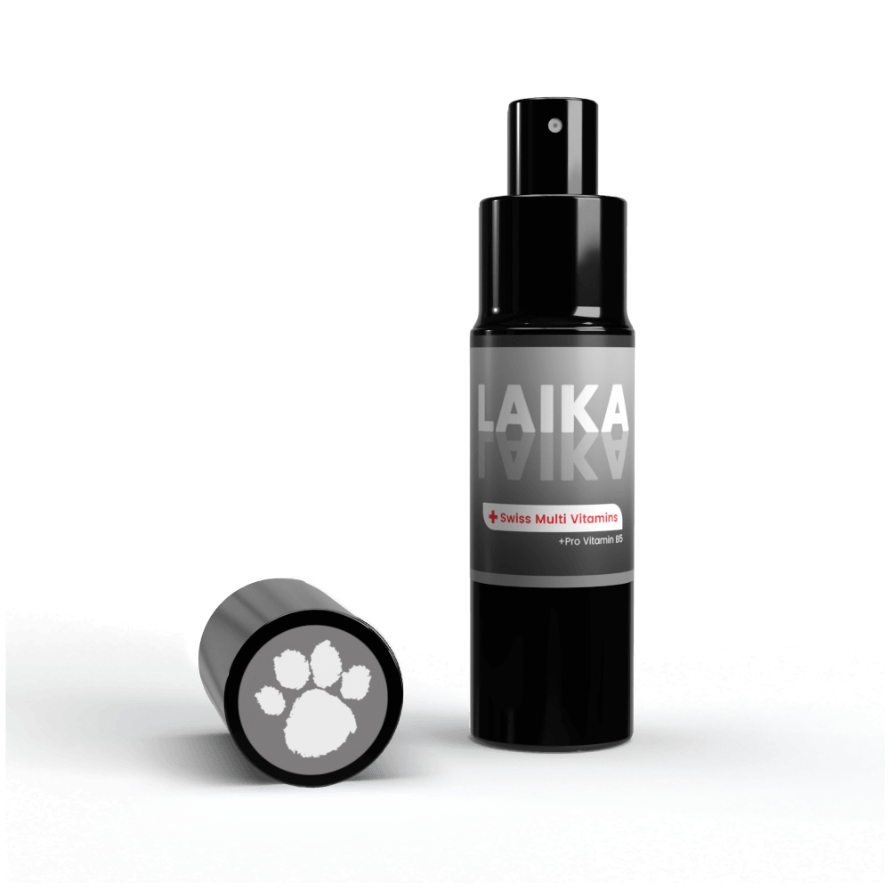 น้ำหอมสำหรับสุนัขและแมว KEVINA ผสมวิตามิน บำรุงขน กลิ่น LAIKA